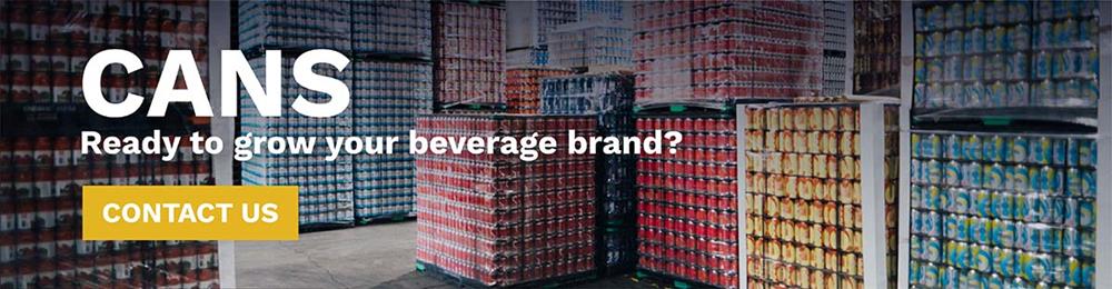 Cans: Ready to grow your beverage brand? Contact us today.